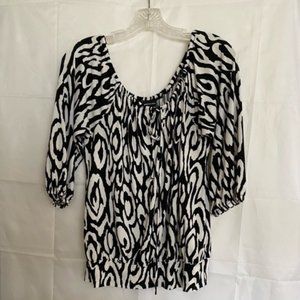 INC International Concepts Zebra Print Blo…